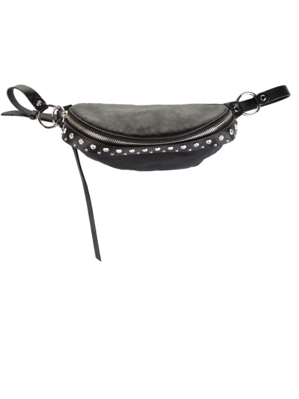 Rebecca Minkoff Bree Belt Bag Studded rhinestone Leather Belt Bag